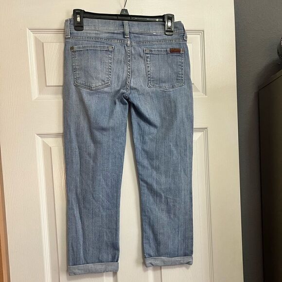 7 For All Mankind The Skinny Crop & Roll Jeans - Picture 4 of 8